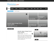 Tablet Screenshot of diamma.com